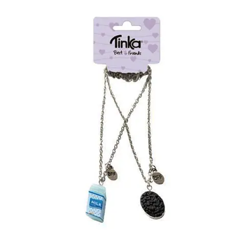 Foto do aviso oficial: Tinka Best Friends Tinka Best Friends - Oreo &amp; Milk Necklace Colar — risco: Químico