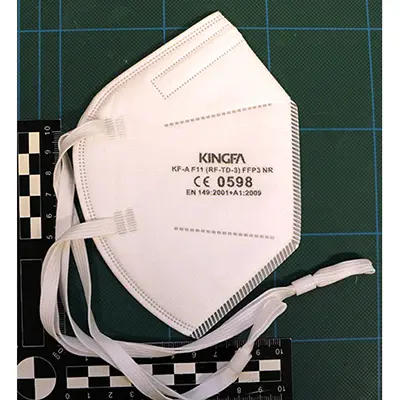 Photo de l’avis officiel: KINGFA Masque filtre à particules — risque: Risque sanitaire/autre