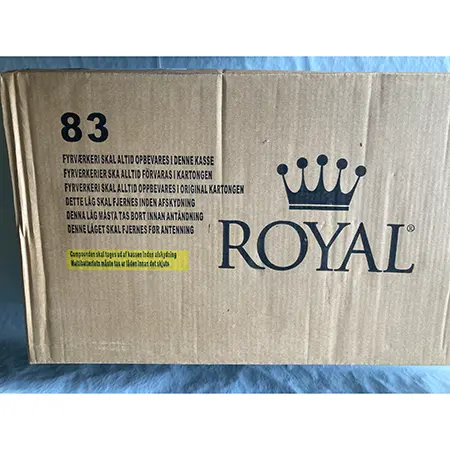 Photo de l’avis officiel: Royal Royal King Artifices — risque: Brûlures & Blessures