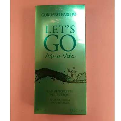 Photo de l’avis officiel: GORDANO PARFUMS Let's go Aqua Vita — risque: Risque chimique