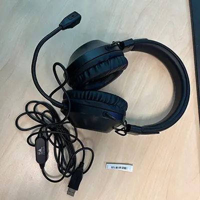 Photo de l’avis officiel: TRUST USB Headset for PC &amp; laptop Casque USB — risque: Risque chimique