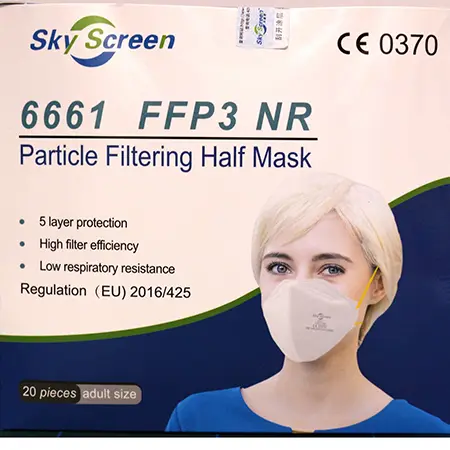 Photo de l’avis officiel: Sky Screen Masque filtre à particules — risque: Risque sanitaire/autre
