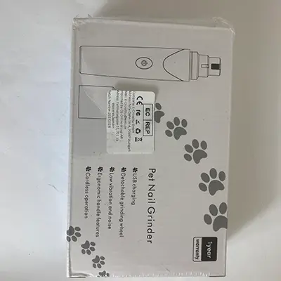 Photo from the official notice: Pet Nail Grinder — environment risk