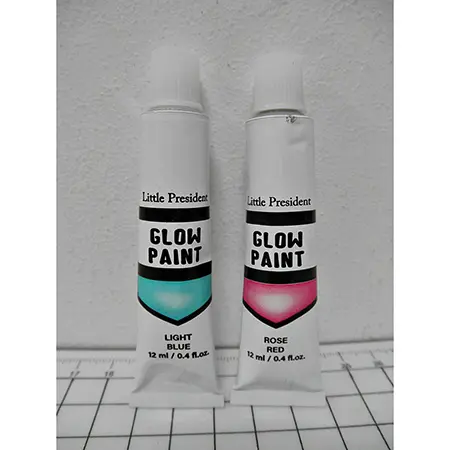 Zdjęcie z oficjalnego zgłoszenia: Little President "GLOW IN THE DARK ACRYLIC COLOURS SET" Zestaw farb akrylowych — ryzyko: Chemiczne