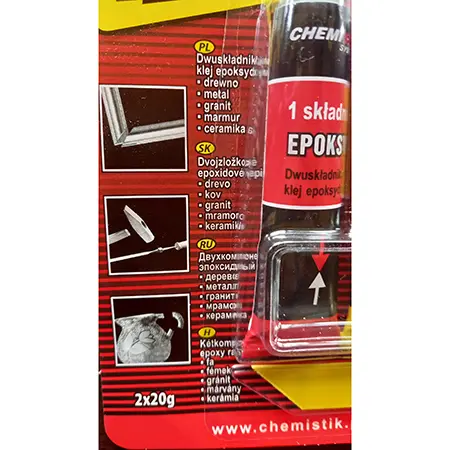 Foto dell’avviso ufficiale: Chemistik system CHEMISTIK Colla — rischio: Rischio chimico