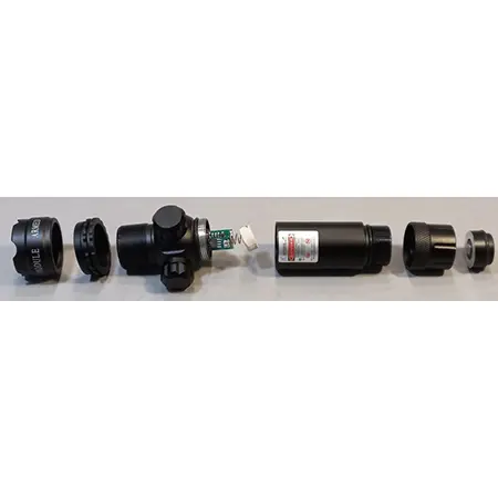 Foto aus der offiziellen Meldung: Huonje SIGHT VANE Laserpointer — Risiko: Sehschaden & Elektrischer Schlag