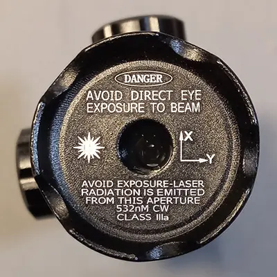 Foto aus der offiziellen Meldung: LASER SIGHT MODULE ARMED FORCES Laserpointer — Risiko: Sehschaden & Elektrischer Schlag
