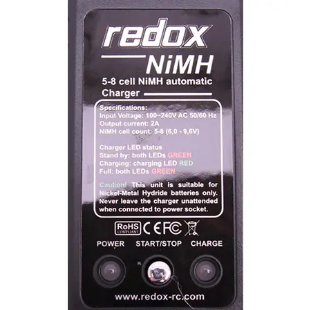 Photo de l’avis officiel: Redox Chargeur de batterie — risque: Choc électrique