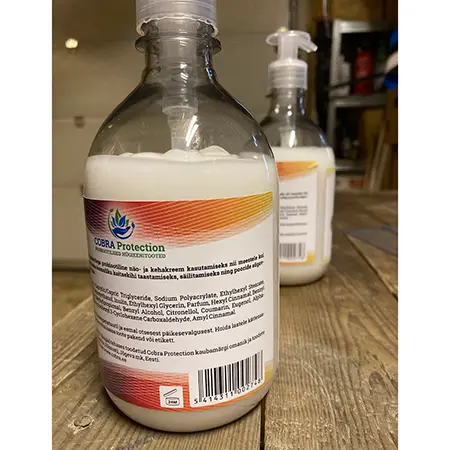 Photo de l’avis officiel: Cobra Protection Probisana Skin Repair Crème pour la peau — risque: Risque chimique