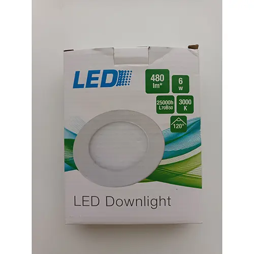 Foto dell’avviso ufficiale: LED Downlight — rischio: Effetti elettromagnetici