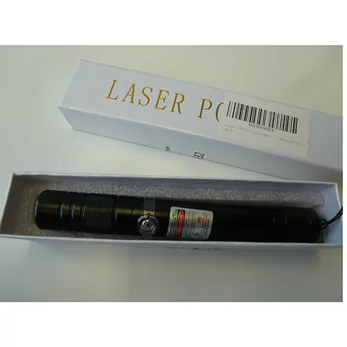 Foto aus der offiziellen Meldung: buauudir Laserpointer — Risiko: Sehschaden