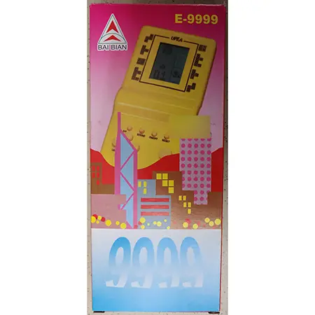 Foto do aviso oficial: Bai Bian Brick game Brinquedo eletrónico — risco: Ambiente