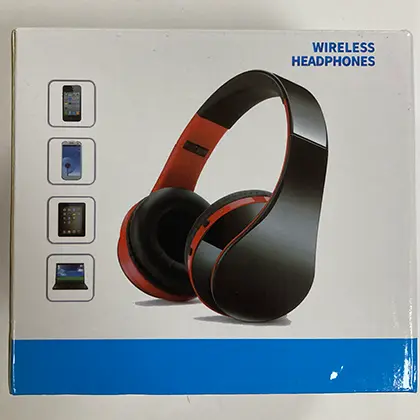 Foto dell’avviso ufficiale: Wireless Headphones On ears Auricolari — rischio: Rischio chimico & Ambiente