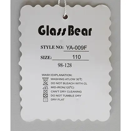 Photo de l’avis officiel: Glass Bear Robe d’enfant — risque: Étouffement