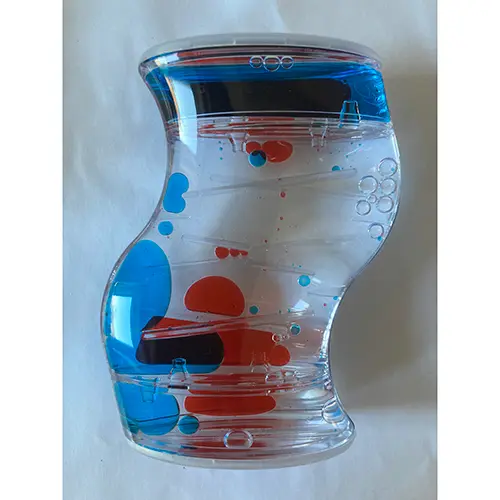 Photo de l’avis officiel: Liquid Timer S Shape Sablier liquide — risque: Risque chimique