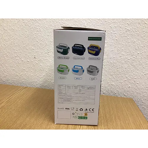 Foto do aviso oficial: structure Electric Lunch Box Lancheira elétrica — risco: Choque elétrico