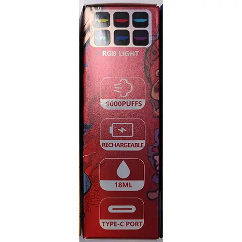 Photo de l’avis officiel: IMOMENT Watermelon ice Cigarette électronique jetable — risque: Risque chimique