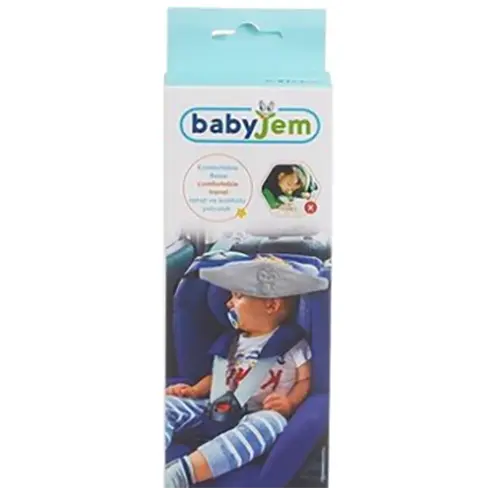 Photo from the official notice: Baby Jem Head Support Strap — injuries & suffocation risk