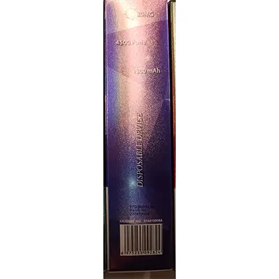 Photo de l’avis officiel: IMOMENT Cigarette électronique jetable — risque: Risque chimique