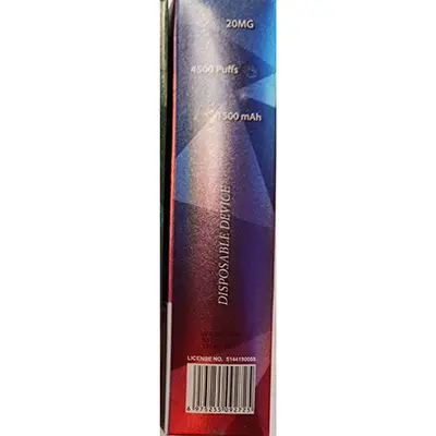 Photo de l’avis officiel: IMOMENT CRYSTAL JEWEL IOLIFE Blueberry Cherry Cranberry Cigarette électronique jetable — risque: Risque chimique