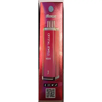 Photo from the official notice: IMOMENT IMOMENT CRYSTAL JEWELS OPAL Mr Pink disposable electronic cigarette. — chemical risk
