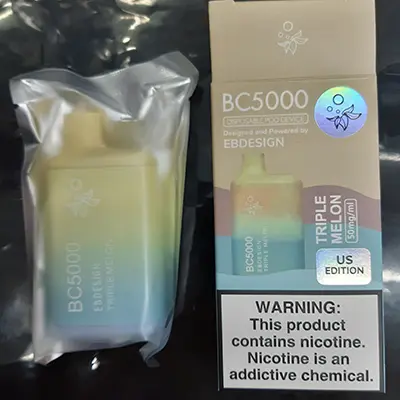 Photo de l’avis officiel: EBDESIGN DISPOSIBLE POD DEVICE Cigarette électronique jetable — risque: Risque chimique