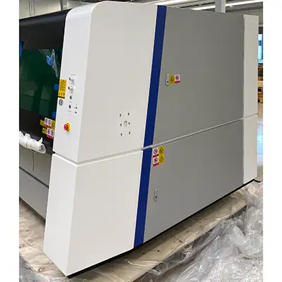 Foto aus der offiziellen Meldung: GWEIKE Laserschneidemaschine — Risiko: Sehschaden