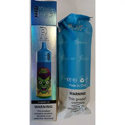 Photo de l’avis officiel: RUNFREE TORNADO 9000 Cigarette électronique jetable — risque: Risque chimique
