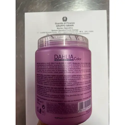 Foto dell’avviso ufficiale: Dahlia Color Crème pour cheveux Crema per capelli — rischio: Rischio chimico