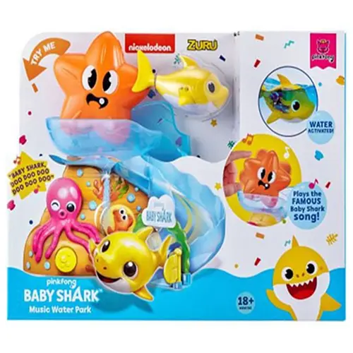 Foto do aviso oficial: Zuru Robo Alive Junior Mini Baby Shark Bath Toy Brinquedo do banho — risco: Cortes & Ferimentos