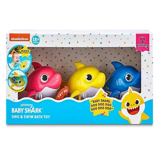 Foto do aviso oficial: Zuru Robo Alive Junior Mini Baby Shark Bath Toy Brinquedo do banho — risco: Cortes & Ferimentos