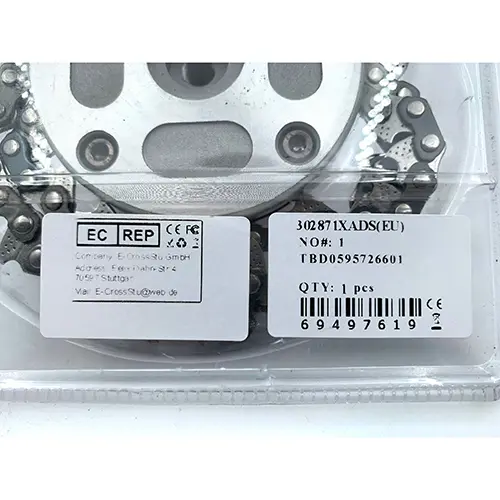 Photo de l’avis officiel: Universal Lawn Mower Chain Grass Trimmer Head Spare Parts, Specification: Red Fixation pour coupe-brosses — risque: Blessures