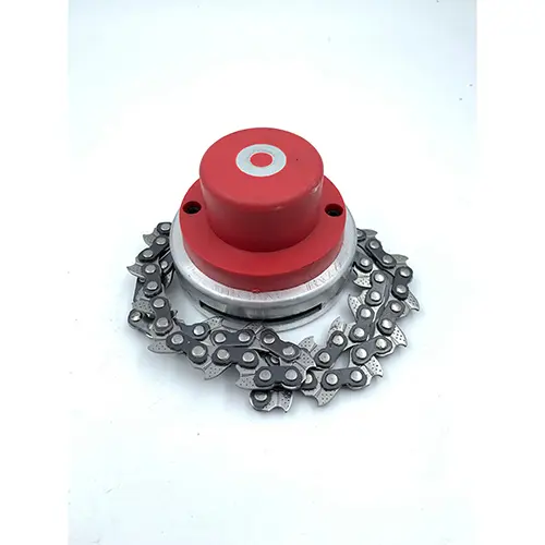 Photo de l’avis officiel: Universal Lawn Mower Chain Grass Trimmer Head Spare Parts, Specification: Red Fixation pour coupe-brosses — risque: Blessures