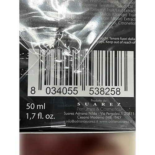 Photo de l’avis officiel: NATURA OIL Natura Oil trattamento viso 24 ore Crème pour le visage — risque: Risque chimique (A12/00503/24)