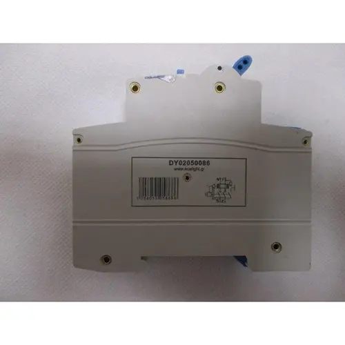Photo from the official notice: aca elec residual-current device — electric shock risk