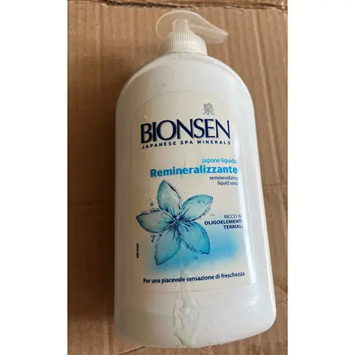 Photo de l’avis officiel: Bionsen Bionsen Remineralizzante Savon — risque: Risque chimique