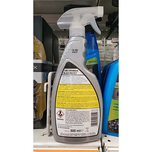 Foto dell’avviso ufficiale: AbelAuto CIRE CERAMIQUE BLACK PROTECT Cera per auto — rischio: Rischio chimico