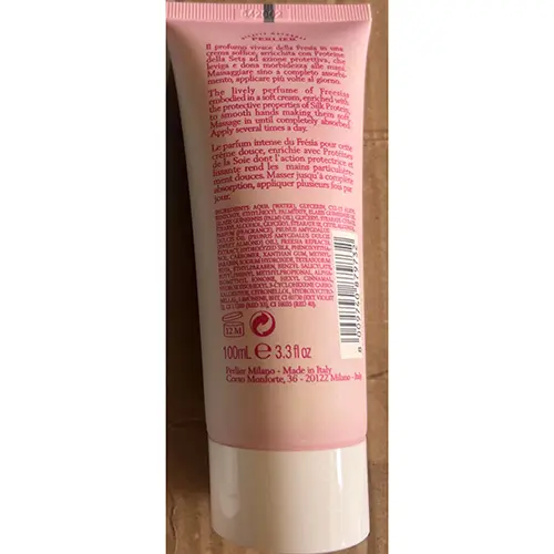 Foto dell’avviso ufficiale: Perlier Fresia di Lanzarote Crema per le mani — rischio: Rischio chimico