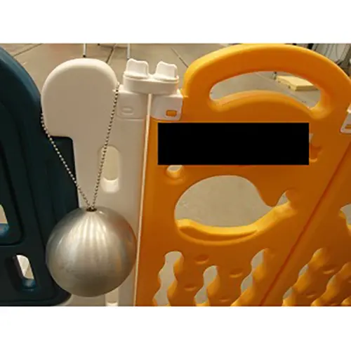 Foto do aviso oficial: K IKIDO Baby Play Fence Caneta de plástico — risco: Ferimentos & Estrangulamento