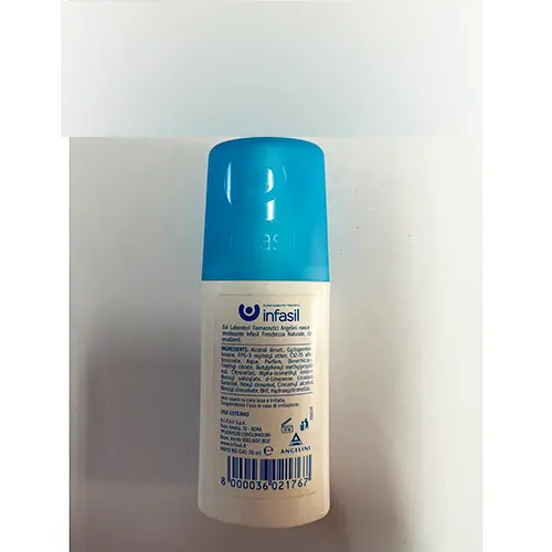 Photo de l’avis officiel: INFASIL Infasil Spray déodorant — risque: Risque chimique