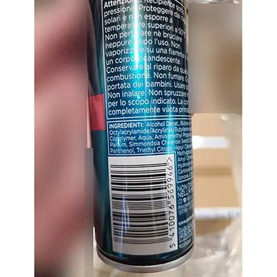 Foto dell’avviso ufficiale: PANTENE Ricci perfetti Lacca — rischio: Rischio chimico