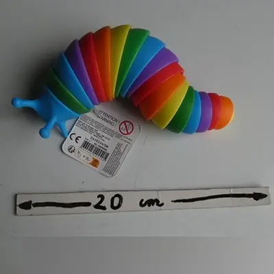 Photo de l’avis officiel: Jeux 2 mômes Jeu de la chenille Jouet Caterpillar — risque: Étouffement