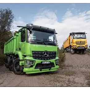 Photo from the official notice: Mercedes-Benz Actros, E-Actros, Arocs lorry — injuries risk