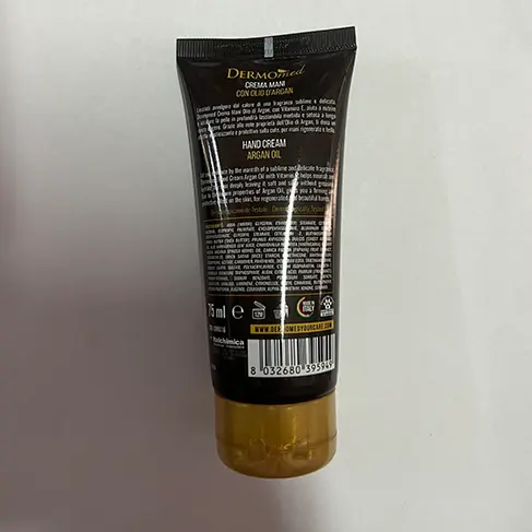 Photo de l’avis officiel: Dermomed Dermo med Crème pour les mains — risque: Risque chimique