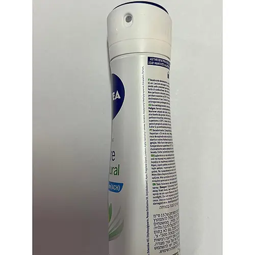 Photo de l’avis officiel: Nivea Nivea pure &amp; natural Déodorant — risque: Risque chimique