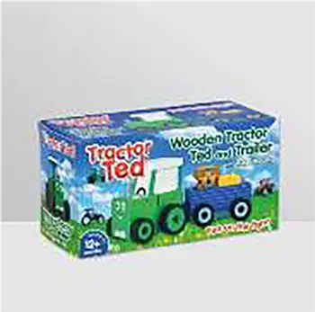 Foto dell’avviso ufficiale: Tractor Ted Tractor Ted and Trailer Wooden Toy Trattore giocattolo e rimorchio — rischio: Ostruzione delle vie aeree