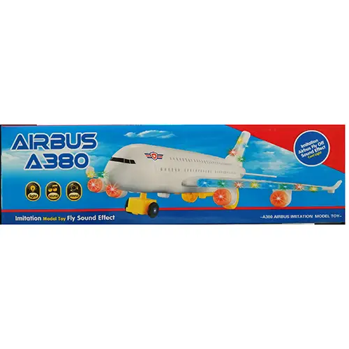 Foto dell’avviso ufficiale: A380 Airbus Imitation Model Toy Giocattolo elettrico — rischio: Ambiente
