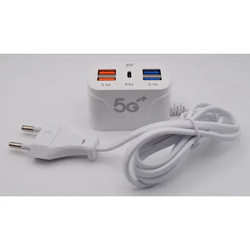 Photo de l’avis officiel: ORIGINAL Fast charger PD+4U Chargeur USB — risque: Choc électrique