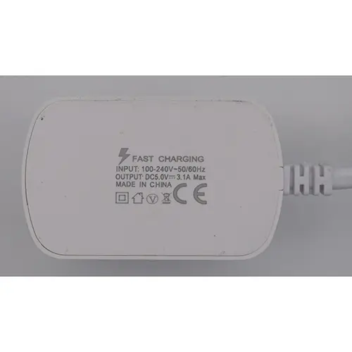 Photo de l’avis officiel: ORIGINAL Fast charger PD+4U Chargeur USB — risque: Choc électrique