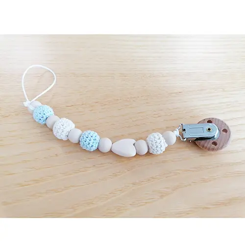 Photo from the official notice: My Little Galway Store Love Baby Blue Soother Clip baby soother holder — choking & strangulation risk